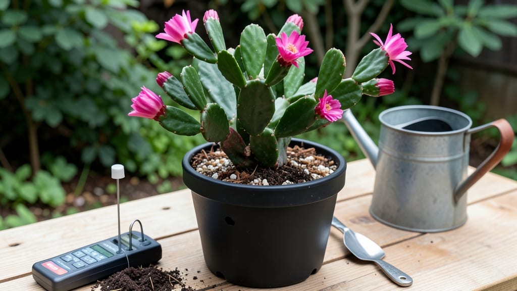 Soil For Christmas Cactus Plants: Acidic Blend for Blooming Brilliance
