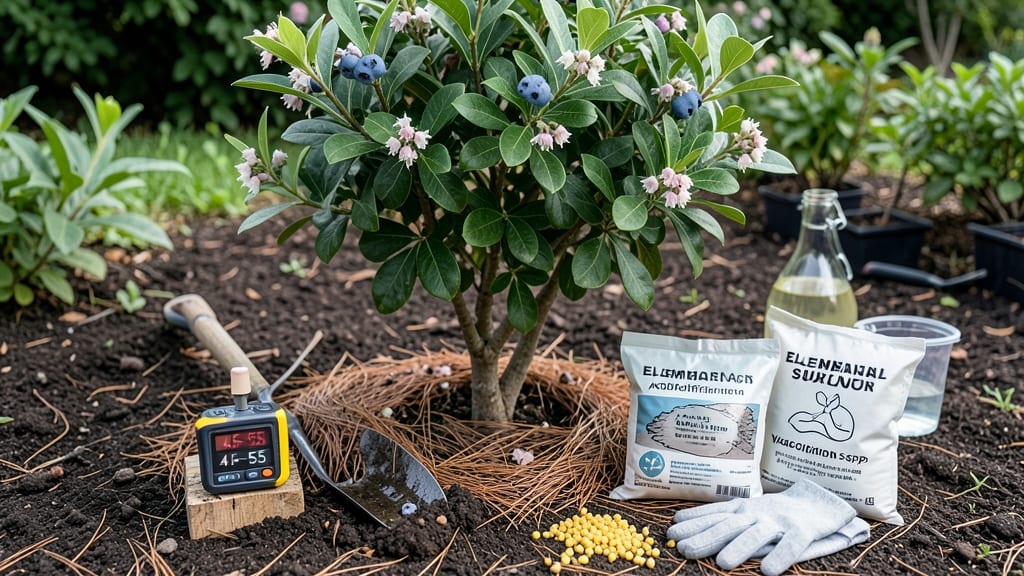 How to Make Acidic Soil: Sulfur and Peat Moss Method for Azalea Gardens