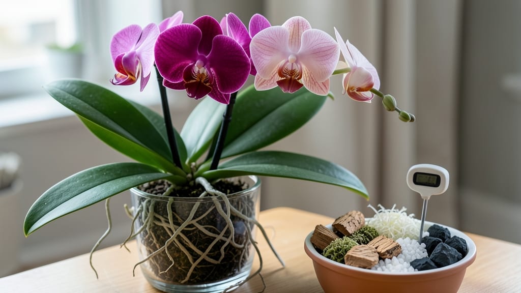 Best Soil Mix for Orchids in Pots: Airy Chunky Blend That Prevents Root Rot