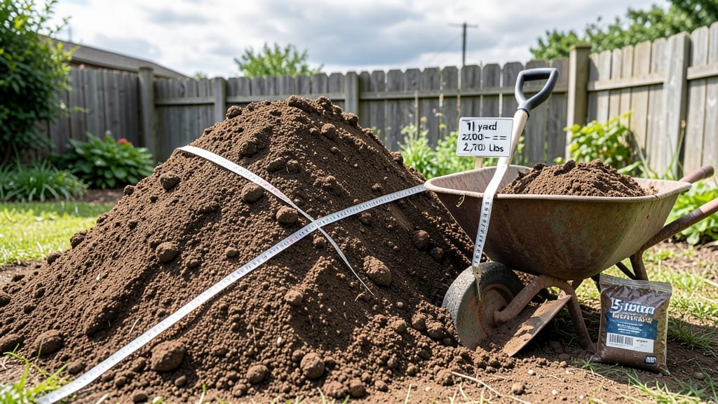 How Much Does 1 Yard of Topsoil Weigh: Real-World Pounds by Common Types
