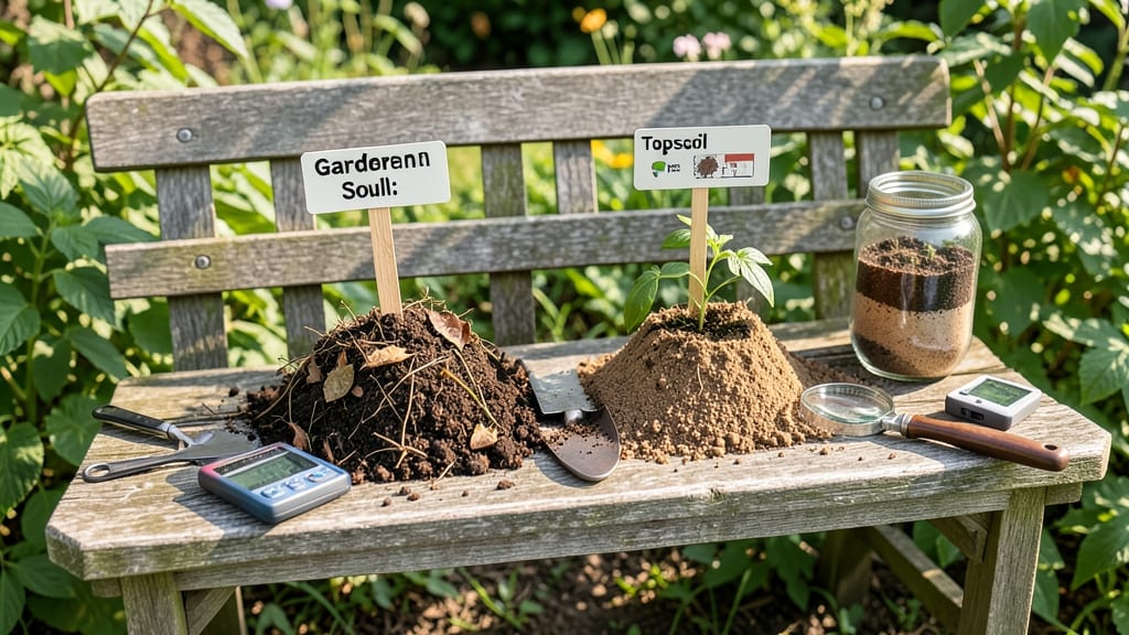 Difference Between Garden Soil and Top Soil: Critical Differences for Plant Success