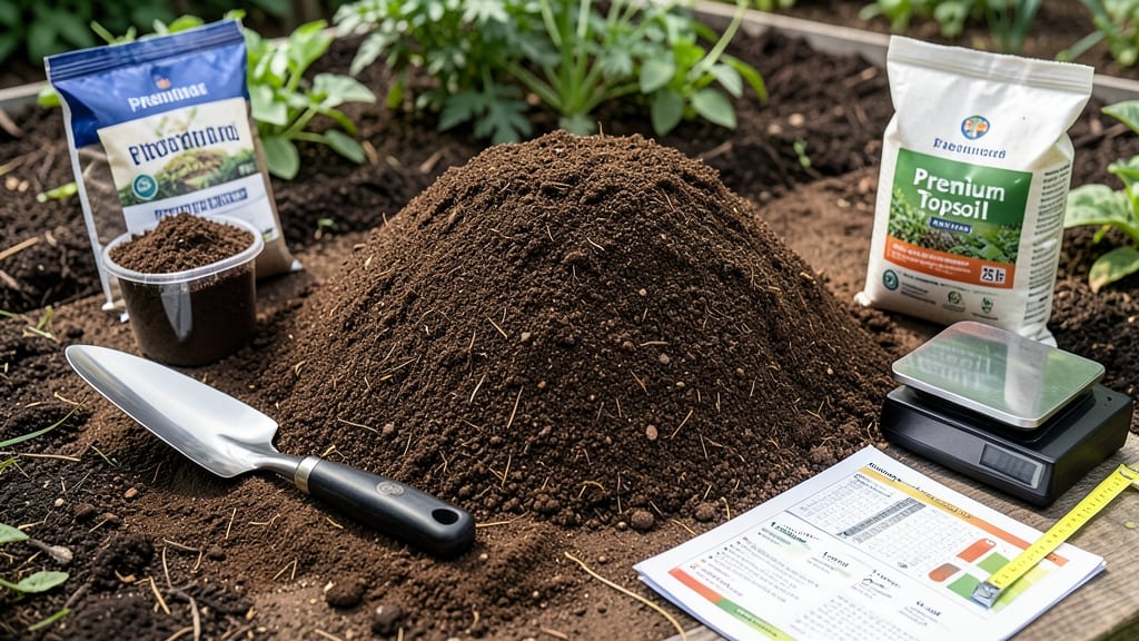 How Much Does a Scoop of Topsoil Weigh: Standard Cubic Foot Conversions Explained