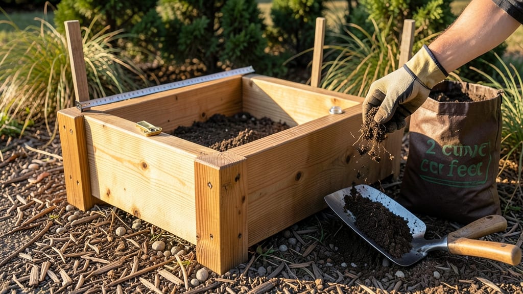 How Much Soil Needed for 4x4 Raised Bed: Cubic Feet Calculation by Depth