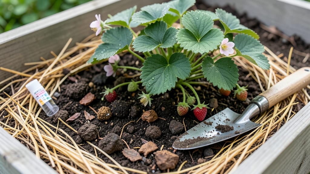 Soil For Strawberry Plants: Acidic Loam With Perfect Drainage And Root Support