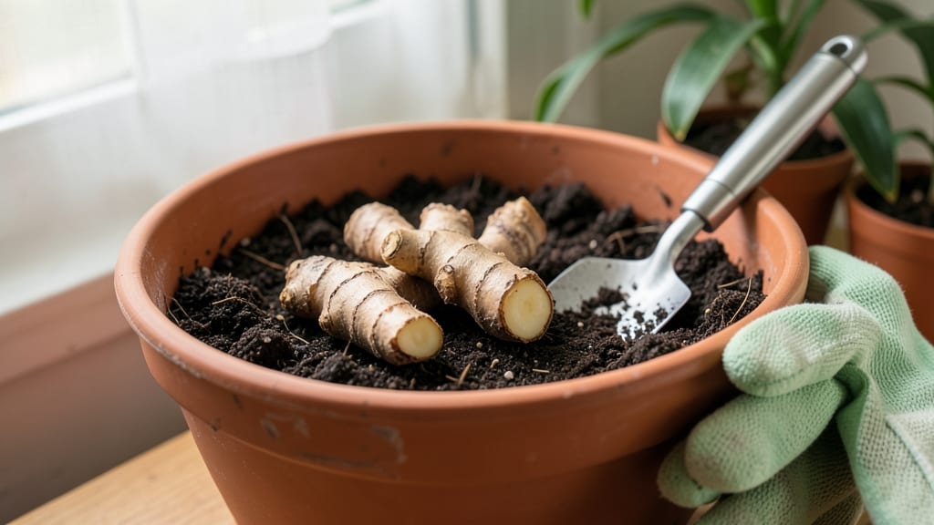Potting Soil for Ginger: Aerated Loam That Mimics Tropical Rainforest Conditions