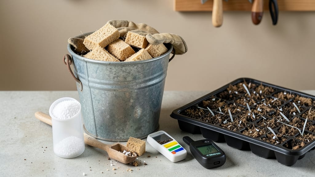 Coconut Coir Soil Mix: Air-Porous Base for Fungal-Free Seedlings