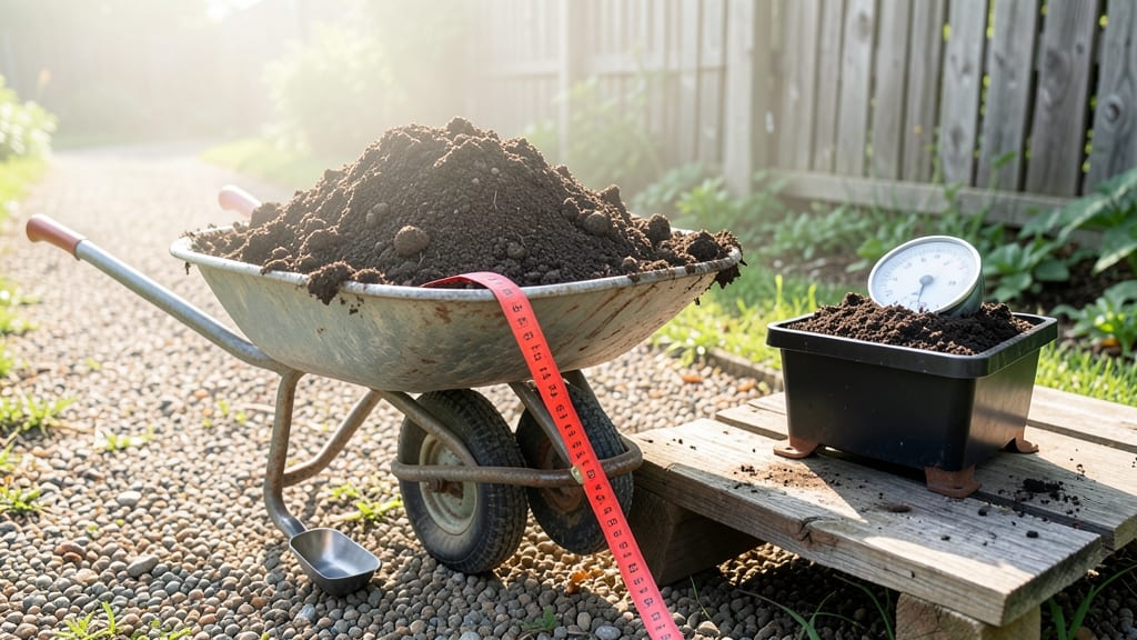 How Much Does a Yard of Garden Soil Weigh: Exact Pounds by Material Type