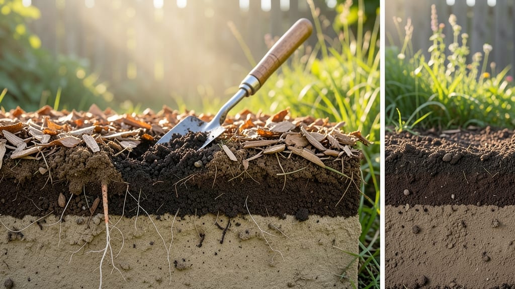Garden Bed Soil Layers: Stratified Structure for Root Growth and Drainage