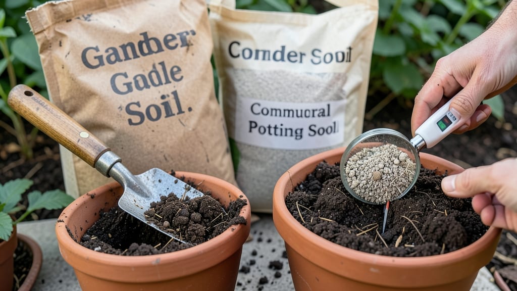Can You Use Garden Soil as Potting Soil: 3 Key Risks and Safe Alternatives