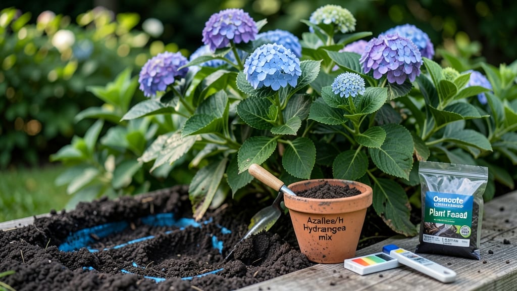 Garden Soil for Hydrangeas: Acid-Loving Blend for Vibrant Blue Blooms