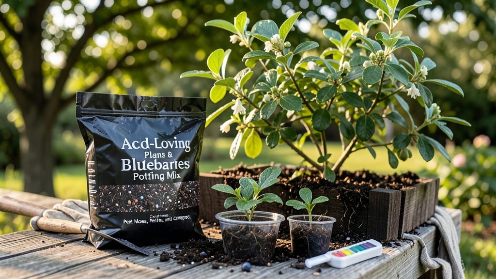 Potting Soil for Blueberries: Acidic Blend Secrets for Juicy Harvests