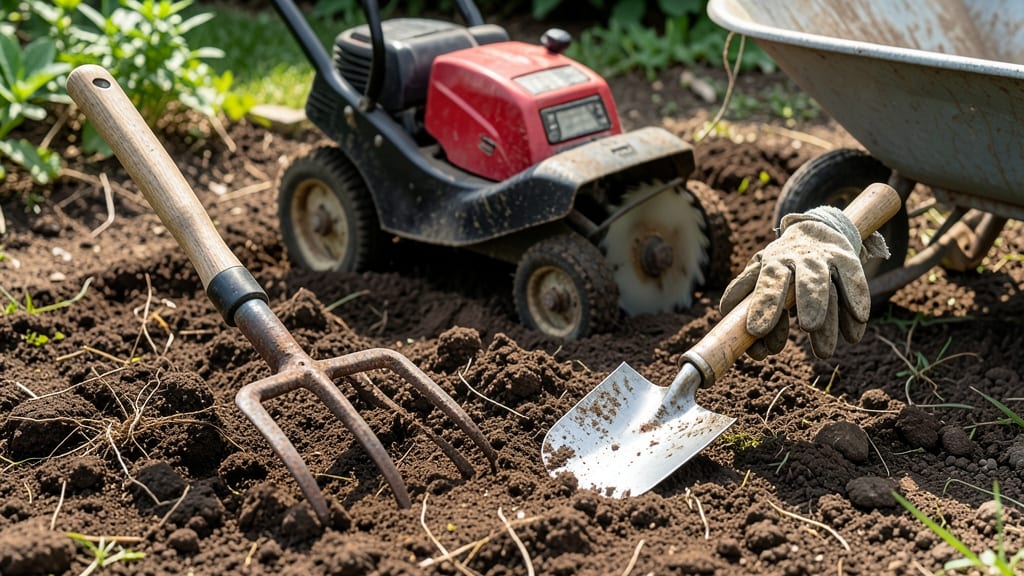 Tools to Turn Soil Over: Heavy-Duty Tillers for Deep, Aerated Beds
