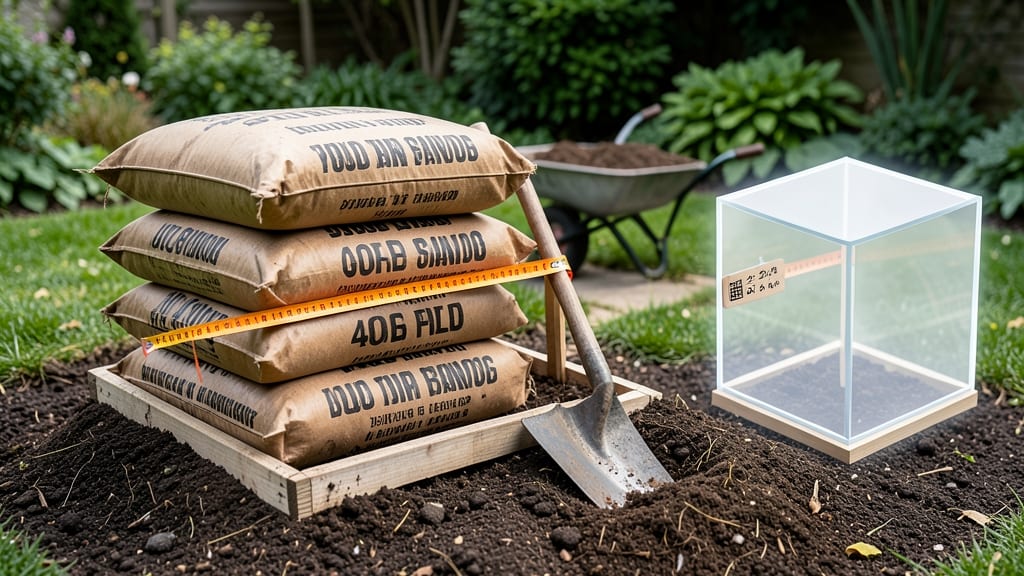 How Many 40lb Bags of Topsoil Fit in a Cubic Yard: Exact Calculation by Density