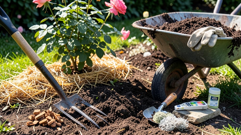 Rose Garden Soil Preparation: Acid-Loving Plant Perfection in 5 Simple Layers