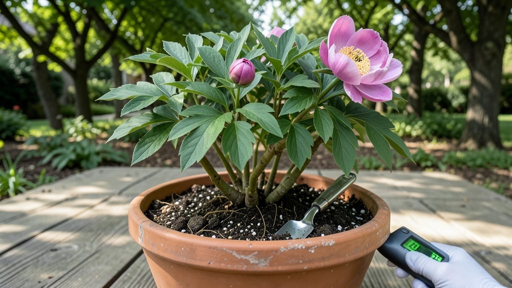 Best Soil Mix for Potted Peonies: Air-Porous Loam for Lush, Long-Lasting Blooms