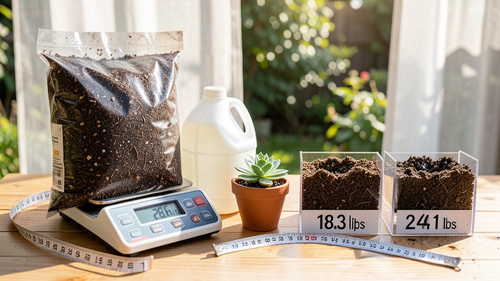 How Much Does 0.75 Cubic Feet of Garden Soil Weigh: Real-Life Pounds by Type