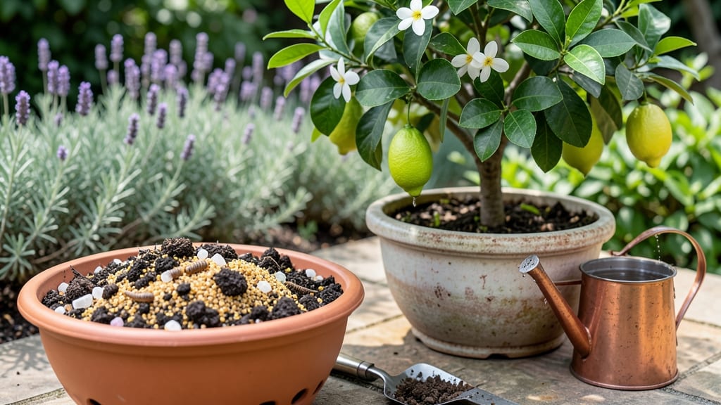 Best Soil for Potted Lemon Tree: Acidic Loam Mix With Drainage and Aeration