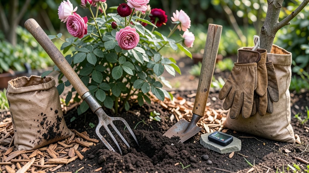 How to Prepare Soil for Roses: Acid-Loving Loam With Perfect Drainage
