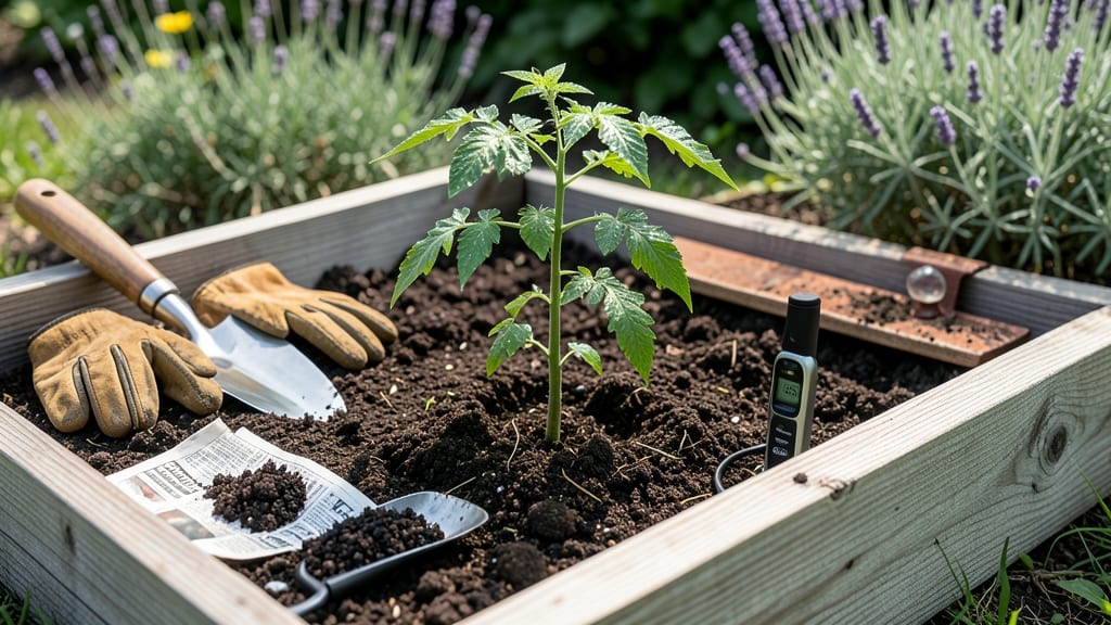 Garden Soil Mix for Raised Garden Beds: Loose, Drainage-Optimized Blend for Root Success