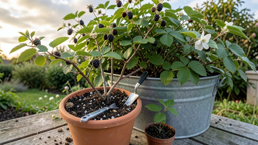 Best Soil Mix for Blackberries in Pots: Acid-Loving Loam With Perfect Drainage