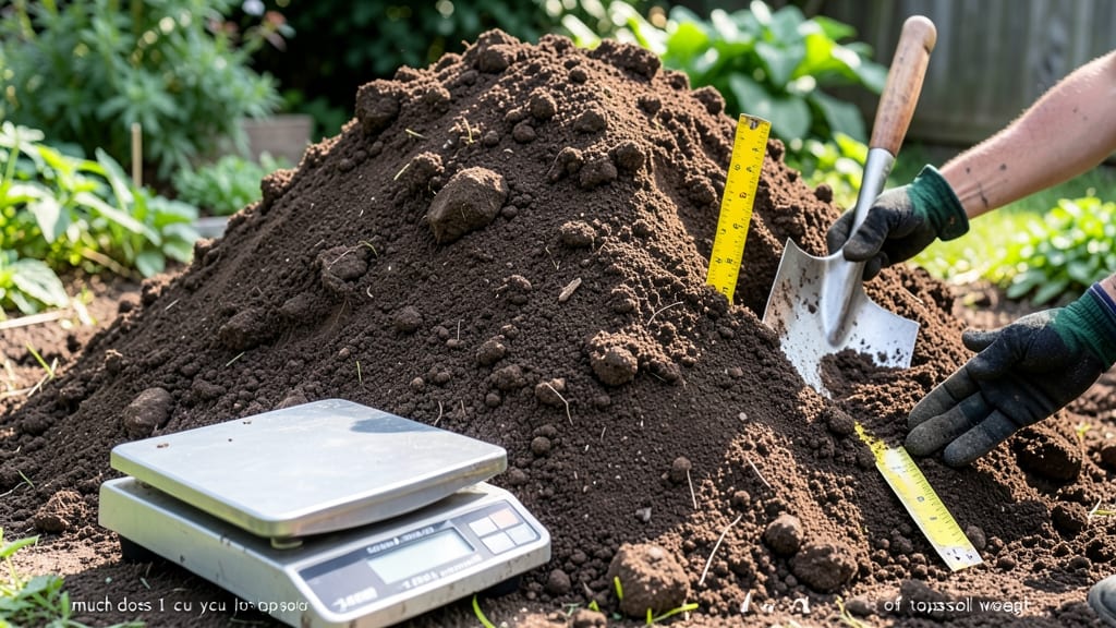 How Much Does 1 Cubic Yard of Topsoil Weigh: Density Ranges by Moisture and Compaction