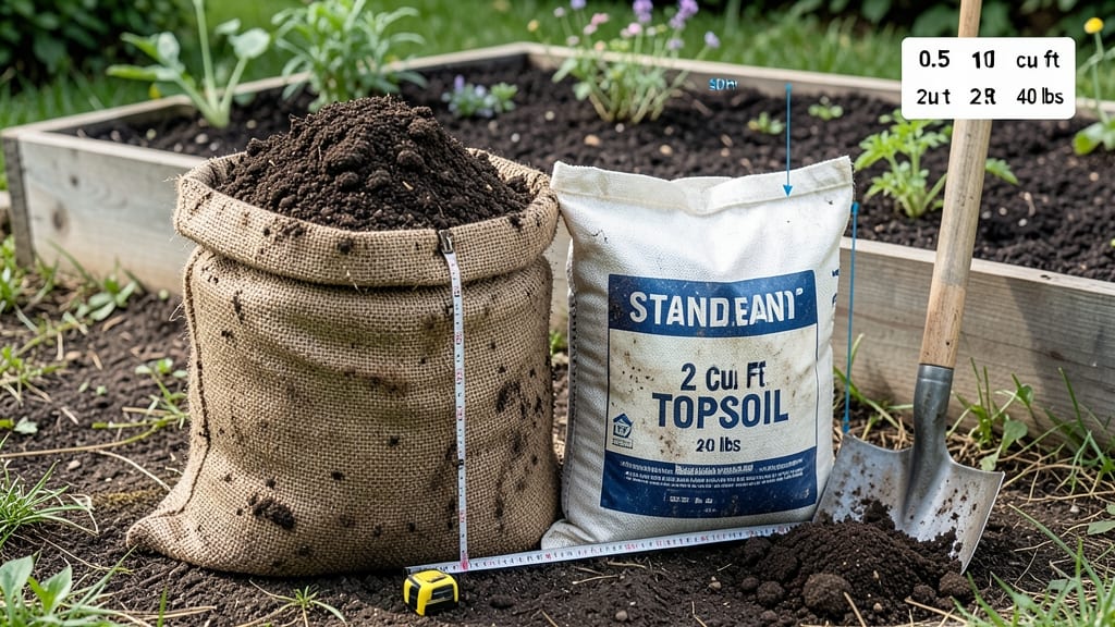 How Much Topsoil Is in a Bag: Standard Weights by Type and Brand Comparison