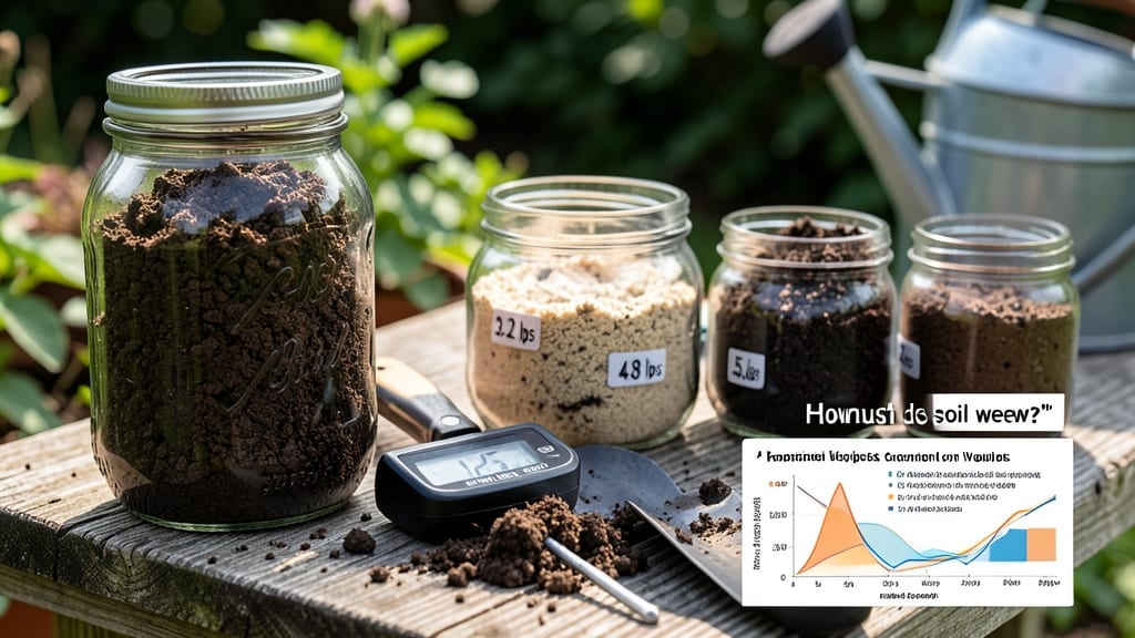 How Much Does Soil Weight: Cubic Foot Calculations by Type and Moisture