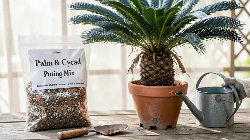 Potting Soil for Sago Palm: Acidic, Well-Draining Mix for Thriving Roots