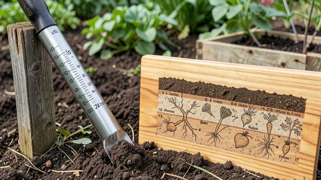 Soil Depth for Vegetables Chart: Minimum Requirements by Root Type and Plant Needs