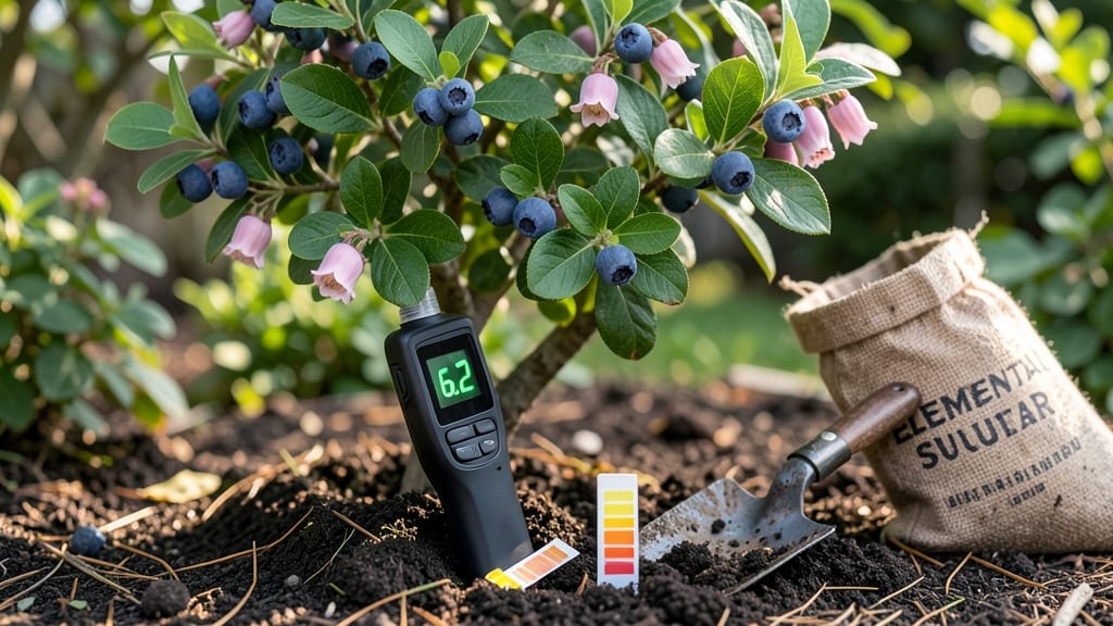 Acidic Soil for Blueberries: Exact pH Range and Testing Methods