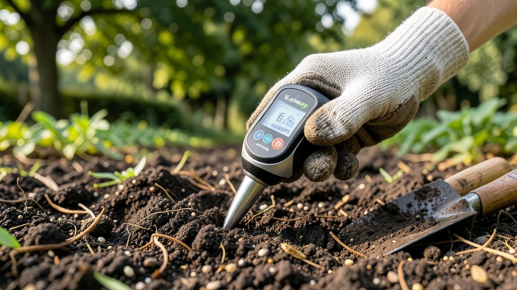 Kelway Soil Tester: Instant pH and Nutrient Readings for Perfect Plant Health